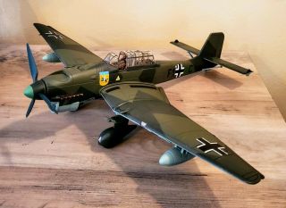 Vtg 21st Century Ultimate Soldier 1/32 Aircraft Ju - 87b/r Stuka Limited E.  Toy