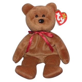 Ty Beanie Baby Teddy - Mwmt (bear Brown Face 1995)