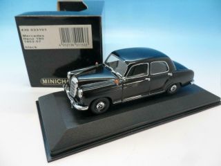 Minichamps Mercedes Benz 180 1953 - 57 Black 430 033101 1/43
