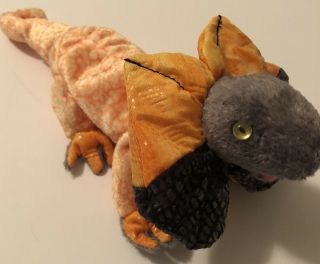 Ty Beanie Baby Slayer The Bearded Dragon Lizard Stuffed Animal Toy Mwmt
