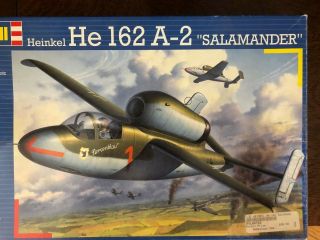 Revell 1/32 He - 162.  Parts Missing