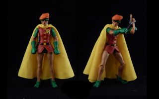 Custom Dc Collectibles Marvel Legends Robin Carrie Kelley Cape Only 1/12 Batman