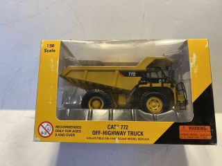 Norscot Cat Caterpillar 772 Off - Highway Truck 1:50 Scale 55147