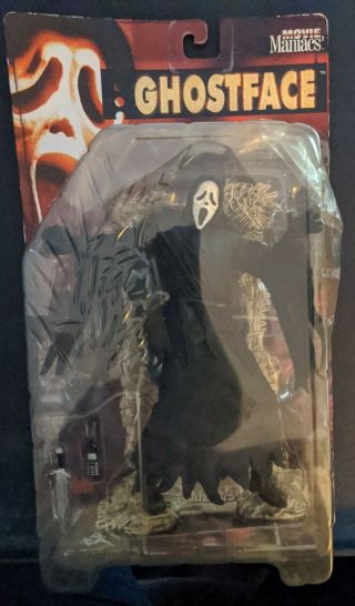 Movie Maniacs Series 2 Scream Ghost Face Action Figure Mcfarlane Toys 1999