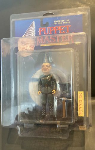 Mip 1997 Puppet Master “the Tunneler” Action Figure Full Moon Toys Zoloworld Cs
