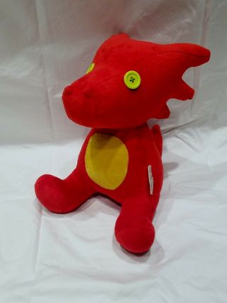 Official Homestuck What Pumpkin 11 " Plush Red Yellow Scalemate