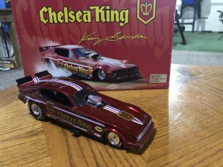 Autographed Action Kenny Bernstein Nhra Chelsea King Arrow Funny Car 1:24