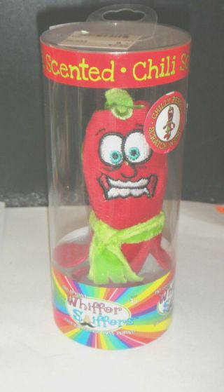 Retired/rare Whiffer Sniffers Series 1 Chilly Chili Pepper Scented Backpack Clip
