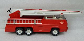 1970s Large Steel Tonka Fire Engine Aerial Ladder Truck 13200