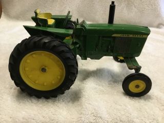 Vintage Ertl 1960’s John Deere 4020 3020 Toy Tractor With Wide Front End 1:16