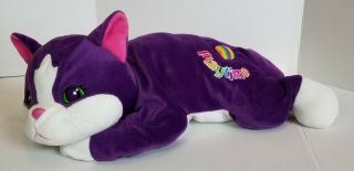 24 " Lisa Frank Purple Playtime Kitty Cat Plush 