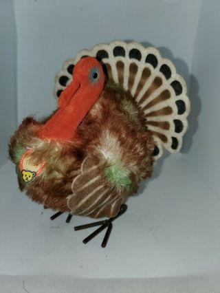 Vintage Steiff Tucky The Turkey
