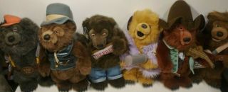 15 Inch Disney Store Country Bears Movie Jamboree Plush Stuffed Animal Set Of 6