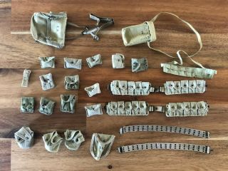 1/6 Wwii U.  S.  Ammo Belts And Gear Accessories Dragon Garand Pouch Musette
