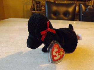 Ty Beanie Baby Gigi The French Poodle 1997 Mwmt Retired Errors