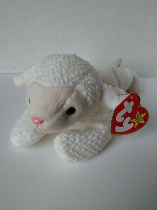 Ty Beanie Babies Fleece The Lamb 1996 Retired Rare Collectable Plush Animal