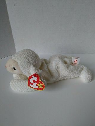 Ty Beanie Babies FLEECE The Lamb 1996 Retired Rare Collectable Plush Animal 3