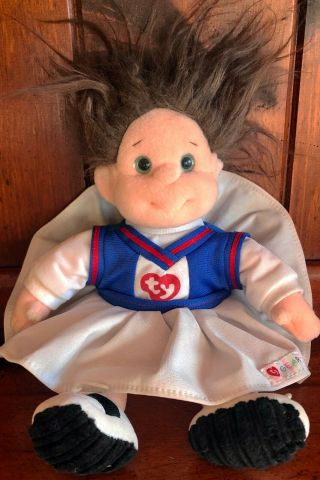 Cookie Ty Beanie Kid Doll 2000 Tush Tag Plush Stuffed Doll