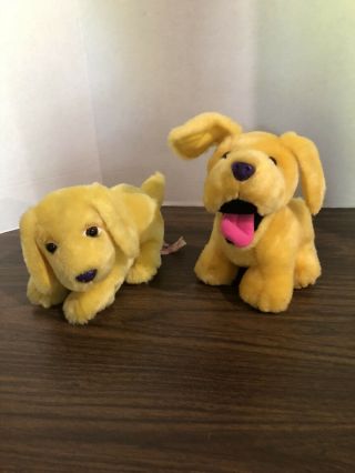 Lisa Frank Dog Stuffed Plush Set