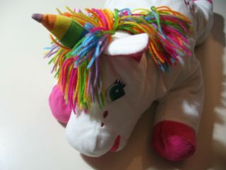 21 " Plush Markie The Unicorn By Lisa Frank Doll,