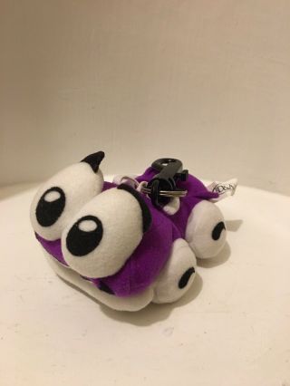 Putt Putt Plush Purple Car Bag Clip Bd & A Humongous Entertainment Mascot