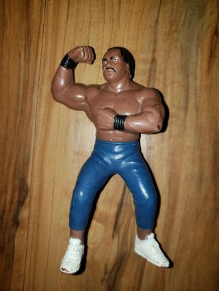 Vintage Ron Simmons 1990 Wcw Galoob Wrestling Figure