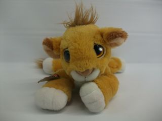 Simba 16 " Plush 1993 Authentic The Lion King Disney Mattel Stuffed Animal Toy