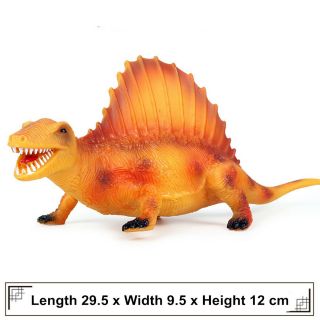 11.  6 " Large Dimetrodon Figure Dinosaur Model Animal Decor Toy Collector Kid Gift