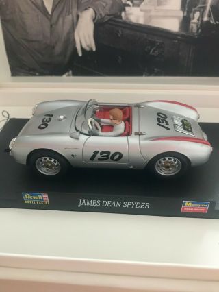 James Dean Porsche Spyder Model By Revell,  Model Car,  Monogram Model Racing