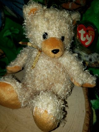 Ty Curls Beanie Baby Bear August 26 2004 3