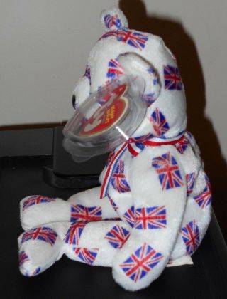 Ty Beanie Baby - JACK the Union Jack Flag Bear (8.  5 Inch) with TAGS 2