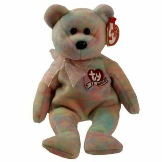Ty Beanie Baby - Celebrate The Bear (8.  5 Inch) - Mwmts Stuffed Animal Toy