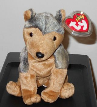 Ty Beanie Baby - Sarge The German Shepherd Dog - With Tags