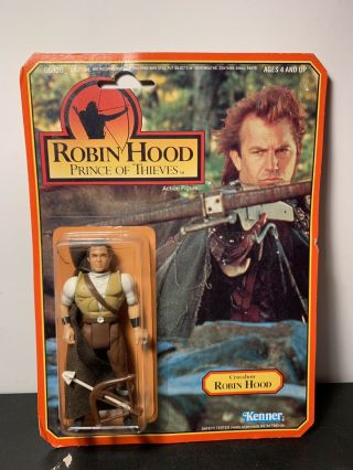 Vintage Kenner Robin Hood Prince Of Thieves Robin Hood Figure 1991 Moc Mosc