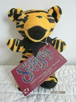 Grateful Dead Bean Bear " Samson " 1st Edition 1998 With Tag