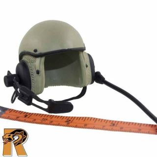 Army Tank Commander - Tanker Helmet - 1/6 Scale - Gi Joe Action Figures