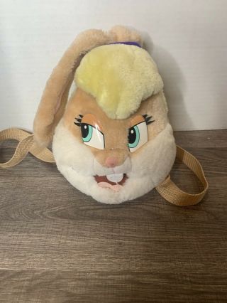 Warner Bros Space Jam Lola Bunny Rabbit Backpack Jaclyn Inc Stuffed Animal Plush