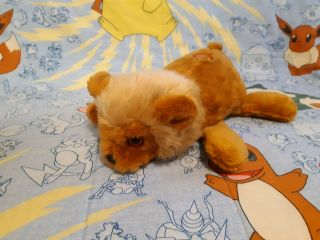 Mattel 1979 Hug N Talk Bravely The Baby Lion Plush Toy Talking Vintage Big Cat