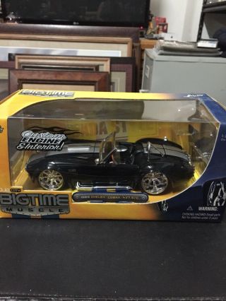 2005 Jada Toys Dub City Bigtime Muscle 1965 Shelby Cobra 427 S/c 1:24 Scale