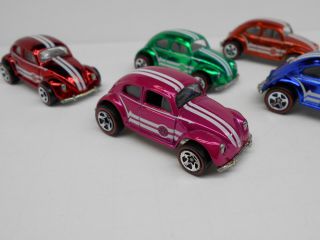 Hot Wheels Volkswagen Beetle VW Bug - Classics Series 1 - 5 colors - loose 3