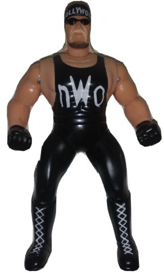Wcw Hollywood Hogan Wrestling 5 " Action Figure ; Hulk Hogan Wcw Wwf