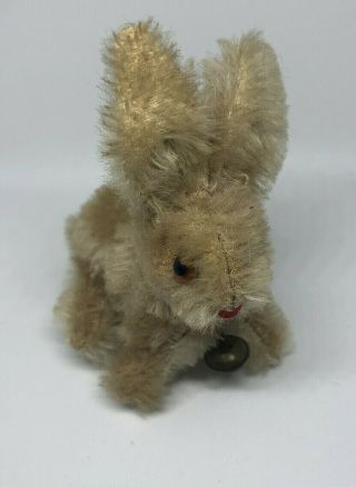 Steiff Vintage Miniature Rabbit With Bell 1960 