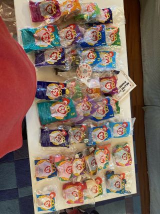 Tiny Beanie Babies Mcdonald’s 1996 1997 And 1998 All In Bags