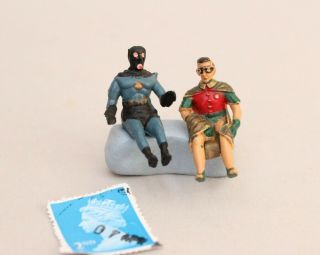 Corgi Toys No.  267 Batmobile - Batman And Robin Figures
