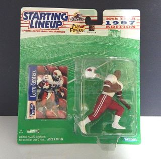 Starting Lineup 1997 Nfl Larry Centers Figurine And Card
