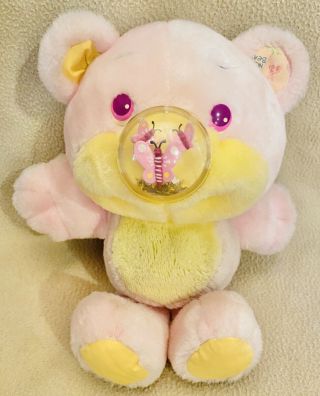 Playskool 1987 Vintage Nosy Bear “flybye” Butterfly & Stars Nose Collectable Toy
