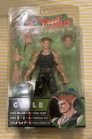 Street Fighter 15th Anniversary " Guile " By Sota Toys - Round 3 - Capcom -