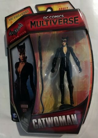 Mattel Dc Comics Multiverse Catwoman Action Figure Arkham City Batman Game 2015