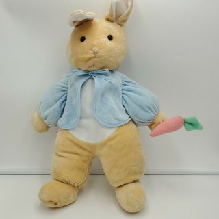 Eden Velour Beatrix Potter Peter Rabbit Plush Large 17 " Soft Toy Cuddly Velour