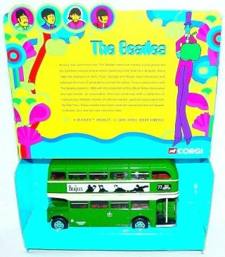 Corgi Classics The Beatles Aec Routemaster Liverpool Corp.  Double Decker Bus Mib